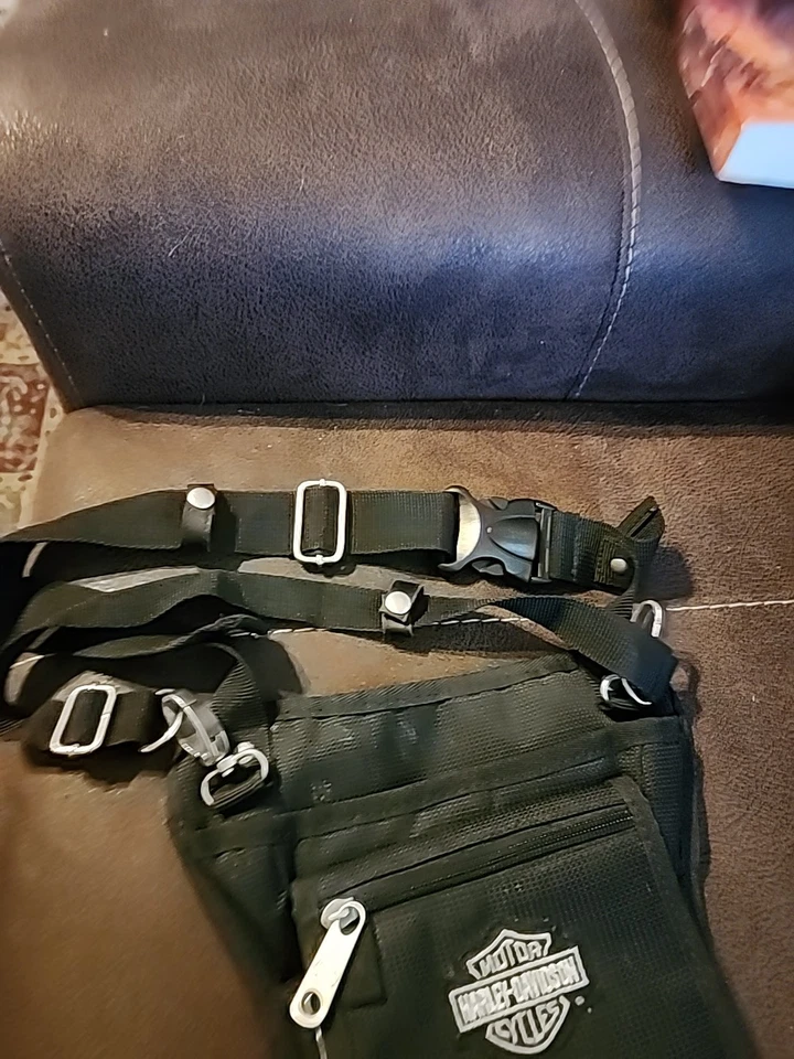 Bolso para moto Harley Davidson 2/1 hombro/pierna holater Foto 4 de 4