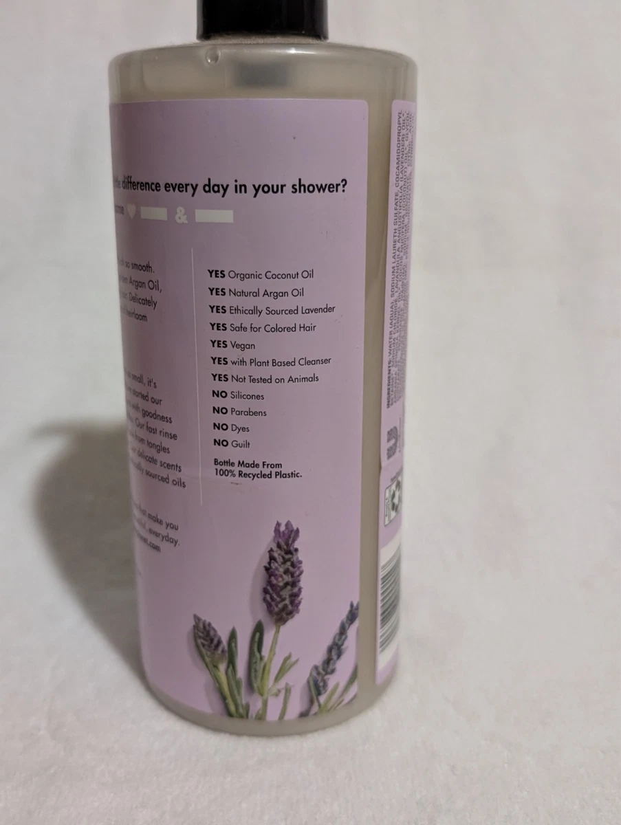 Love Beauty & Planet Argan Oil Lavender Shampoo 22oz / 650ml New