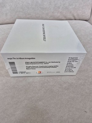 Aespa The 1st Album Armageddon (CDP Ver.), Unopened / FAST & SAFE