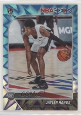 2019-20 Panini NBA Hoops Teal Explosion Jaylen Hands #242 zg2