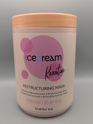 Inebrya Ice Cream Keratin Restructuring Mask 1000ml SEALED