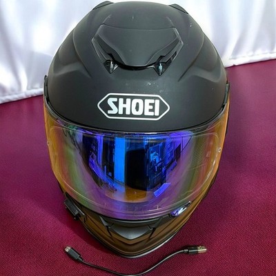 SHOEI GT-Air2 Matte Black Mirror Shield SENA SRL2 Intercom XXL