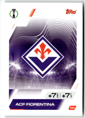 Topps Match Attax Champions League 2025-26 No. 280 ACF Fiorentina Logo