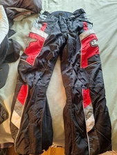 Castle X Racewear Switch Snowmobile Pants Mens XL Red Black Insulated