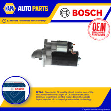Starter Motor fits LAND ROVER 110/127 LDH 2.5D 83 to 90 Bosch ERR5009 NAD100390