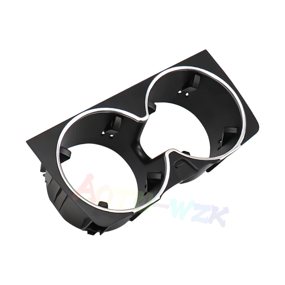 Console central porta-copo bebidas preto para Mercedes Benz W222 classe S 2018-2020 - Imagem 3 de 4