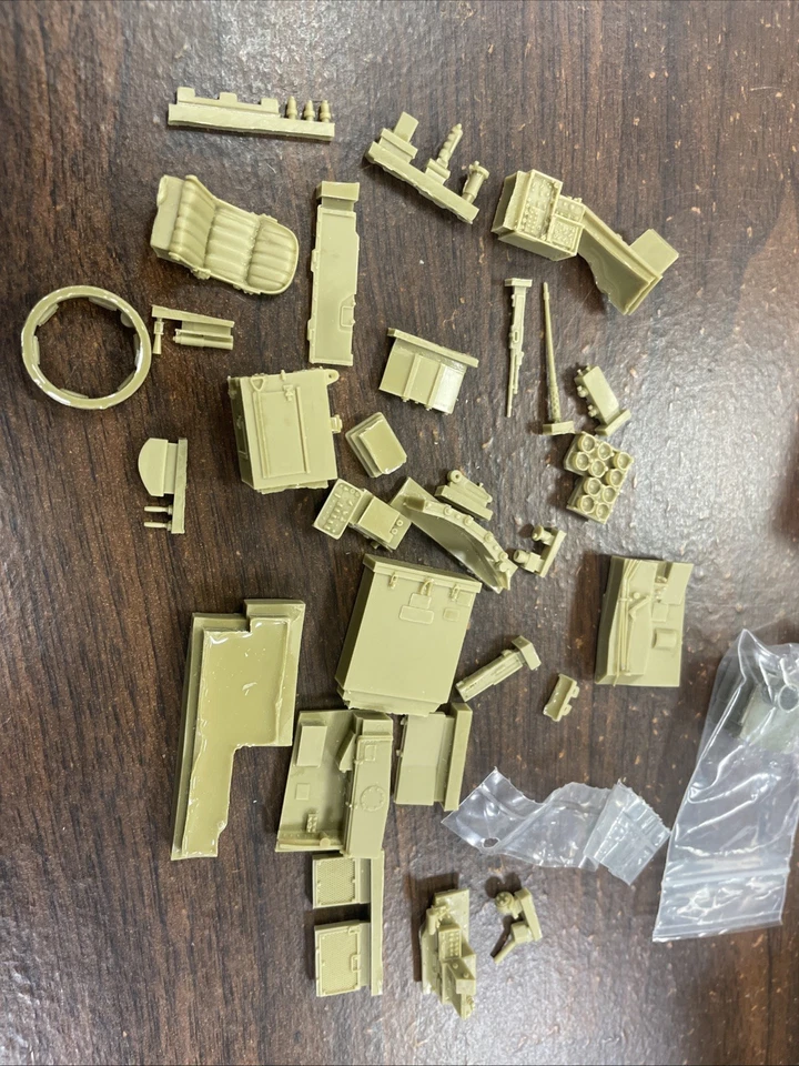 Juego de Actualización e Interior M1 Abrams - Resina 1/35 - Verlinden Productions No. 621 Foto 4 de 4