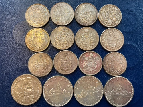 Canada 80% Silver Bullion Coins $10.00 face Value