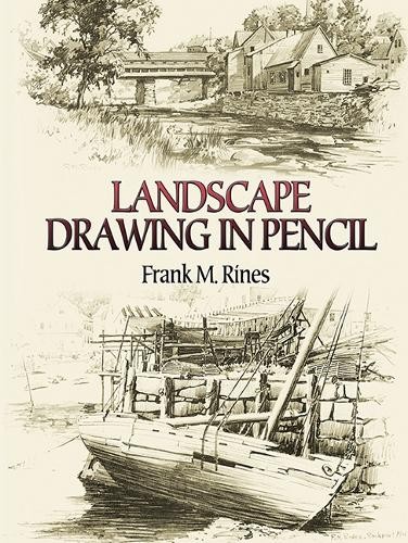 Landscape Drawing In Pencil Frank M. Rines - Image 4