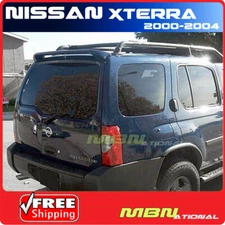 For 00-04 Nissan Xterra 4Door Rear Trunk Tail Roof Spoiler PRIMER Unpainted ABS