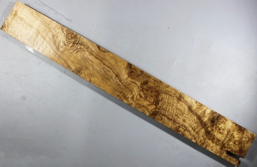 Guitar Neck Blank Golden Camphor Wood Burl Luthier Supply 30.4"x4.15"x1.1" - 第 1/7 張圖片
