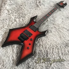 Warlock Extreme MK3 Electric Guitar Red Burst Finish, Floyd Rose Bridge, w/HH