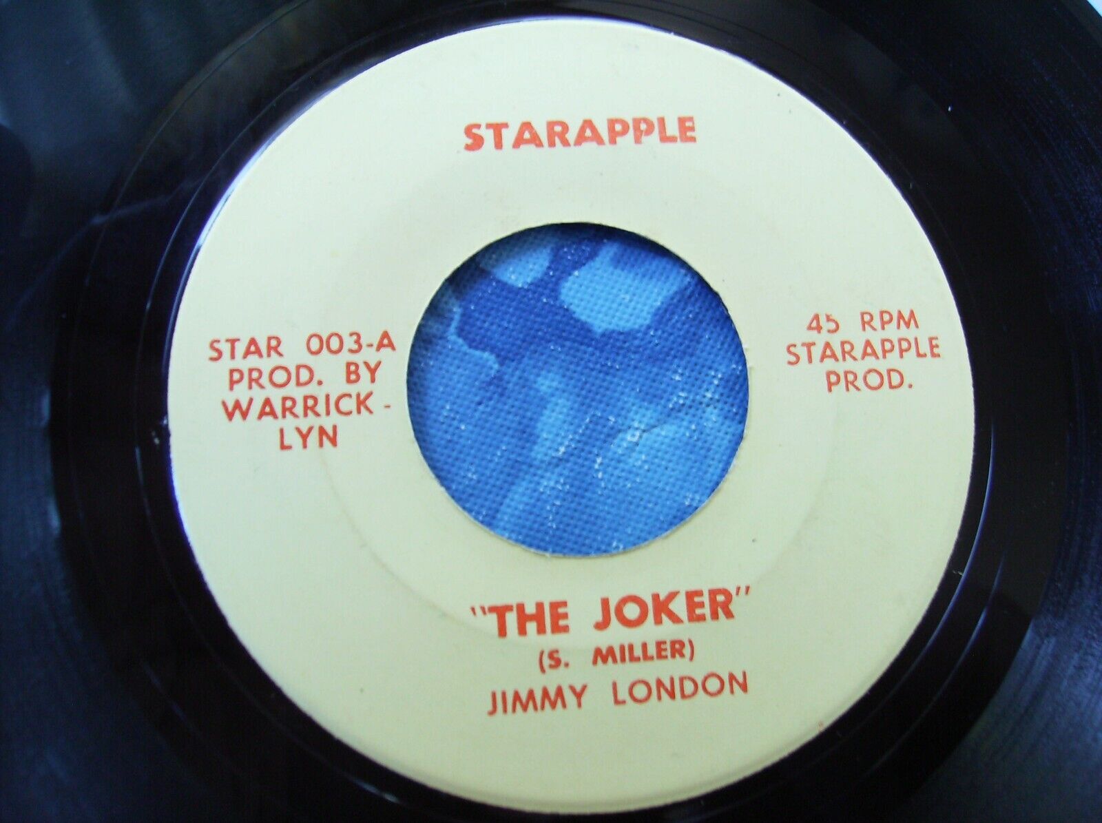 JIMMY LONDON & THE SOUL SYNDICATE - THE JOKER 45 STARAPPLE - Reggae SOUL