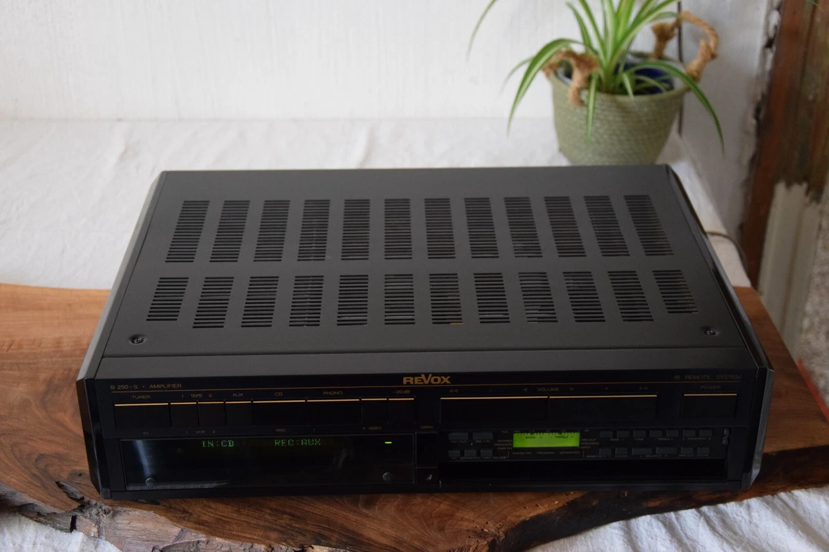 Amplificador ReVox B250-S con FB B208, revisado...
