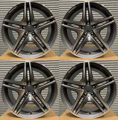 4 PC 19'' Wheels for MERCEDES BENZ cl500 glk350 clk350 e550 gl450 r350 19x8.5