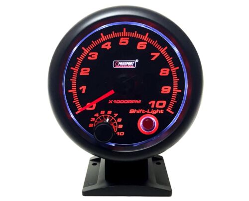 Tachometer 3 3/4" with Shift Light -Prosport 0-10,000 rpm 343SARTA - Picture 1 of 2