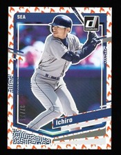 2023 Donruss Baseball Base On Fire #194 Ichiro /75 - Seattle Mariners