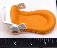 Barbie Baby High Chair Seat Part Only No Doll Orange Mattel Skipper Babysitter