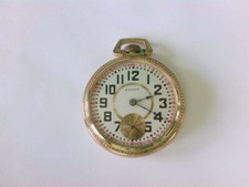 Rarer 1890's Elgin OF 18 S.7 J Pocket Watch w/ a Nice Railroad Conversion Dial.