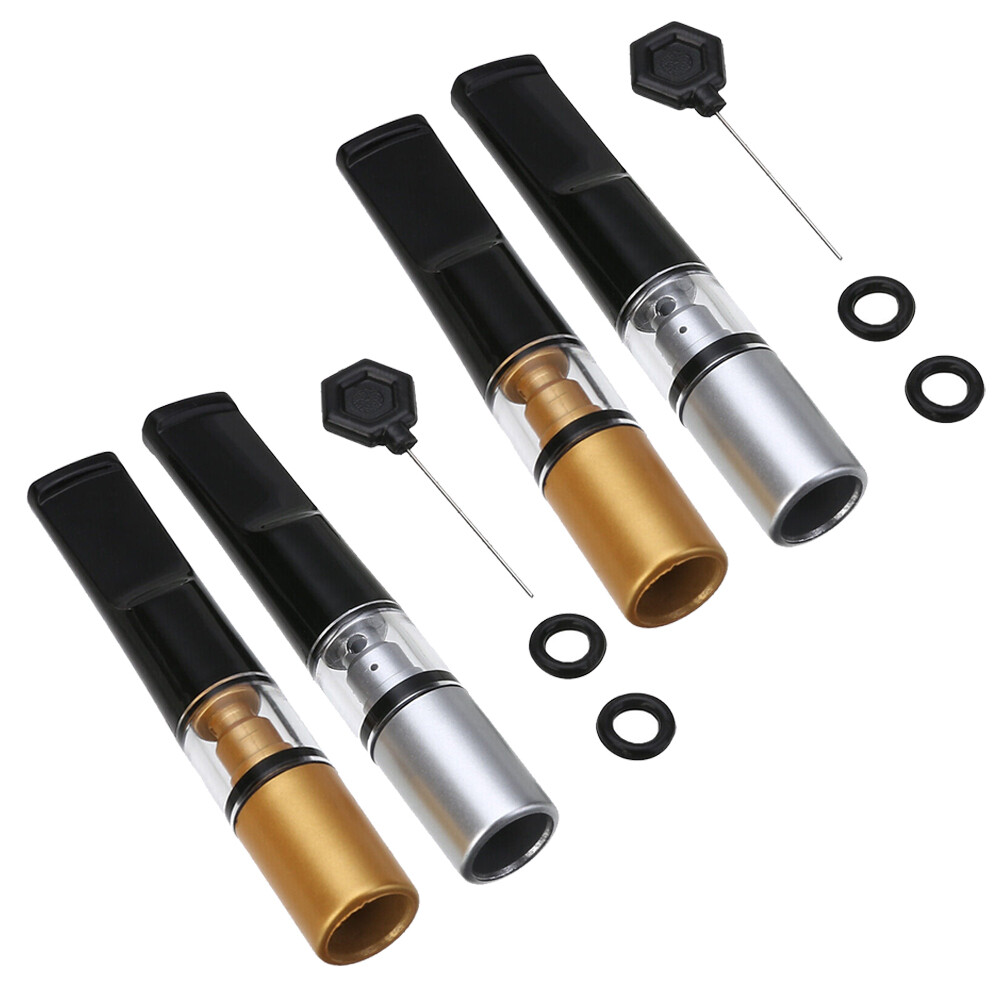 cigarette mouthpiece Premium Discardable 14-Layer Filter - Comfortable Silicone Soft Filter - Three Sizes, Reduces Tar and Nicotine or another throwback theme Cigarette Mouthpiece With Spring Gold