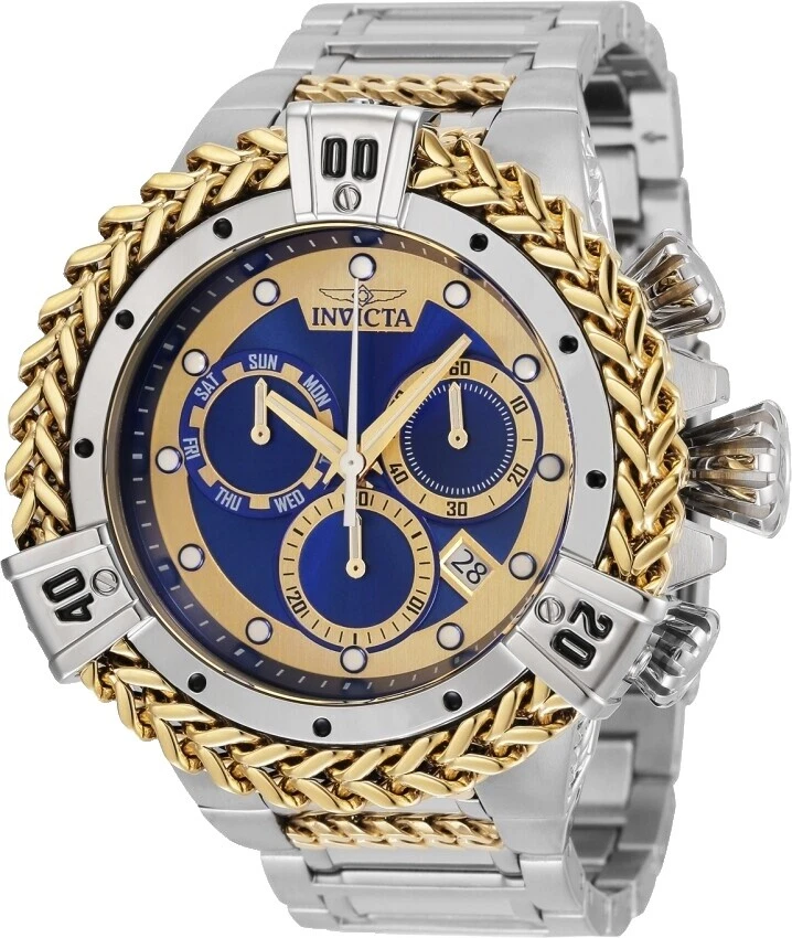 Invicta Bolt Stainless Steel Case Chronograph Wristwatches