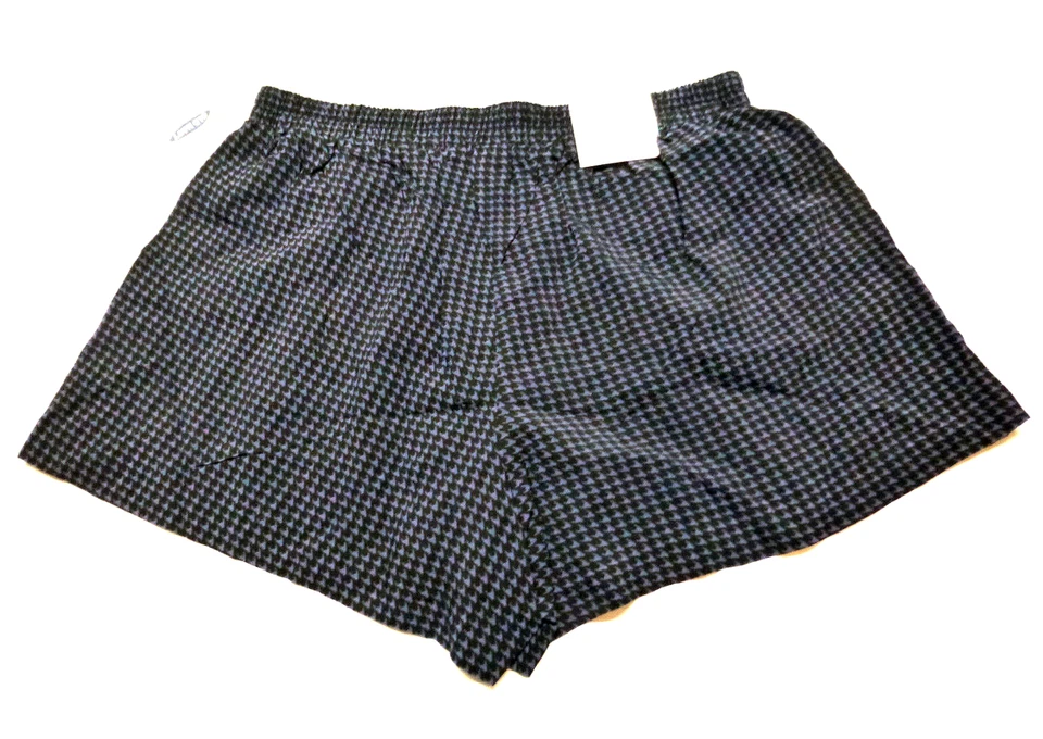 Old Navy Skort 百褶短裤女式 X 小号黑色蓝色千鸟格全新带标签 — 第 2/4 张图片