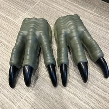 JURASSIC PARK DINOSAUR CLAW GLOVES DRESS UP HALLOWEEN COSTUME ACCESSORY F 