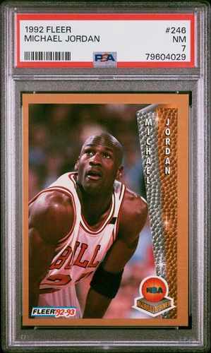 Jordan 1992 Fleer Jordan #246