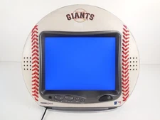 Hannspree 9.6" LCD San Francisco Giants MLB Collectible Baseball TV Works Great