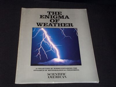 1994 THE ENIGMA OF WEATHER MAGAZINE - SCIENTIFIC AMERICAN ISSUE COVER - E 754
