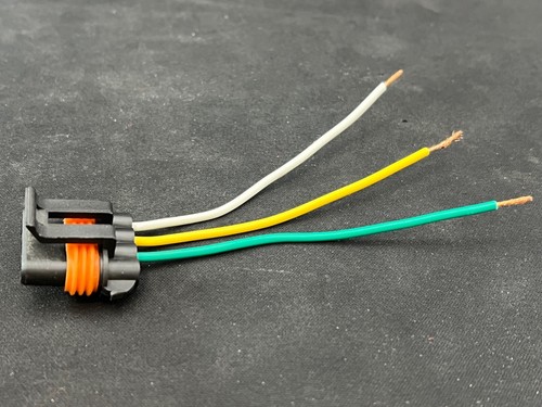 ALTERNATOR PIGTAIL HARNESS PLUG CONNECTOR FOR NEW HOLLAND SKID STEER LOADER L185 - Picture 5 of 8