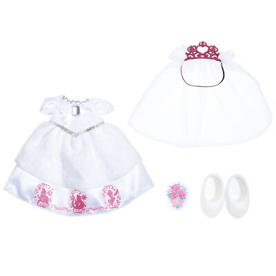 Bandai Always, eng Remin & Solan Disney Prinzessin Brautkleid Set Polyester