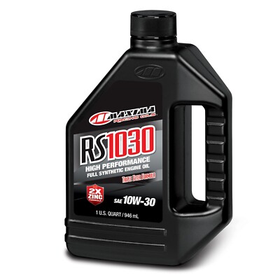 Maxima 39-01901 Full Synthetic Engine Oil Triple Ester Formula 10W-30 12-Quarts