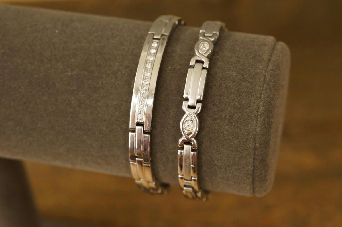 Stainless Steel Watchband Accessories Jewelry Chunky Watch Strap Bracelet – ALEX AND ANI main image 2