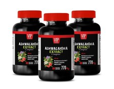 reduce cortisol levels - ASHWAGANDHA ROOT COMPLEX 770mg - brain