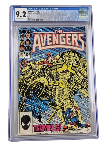 Avengers #257 Marvel Comics 1985 ~1st Appearance Nebula~ CGC 9.2 w/Custom Label!