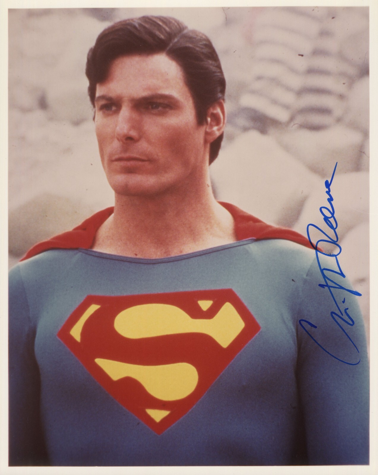 Christopher Reeve ~ Signed Autographed Superman Photograph ~ PSA DNA