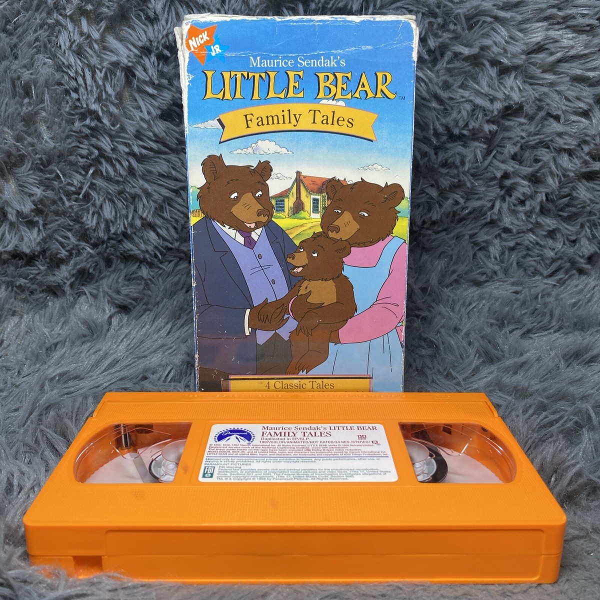 Little Bear Family Tapes VHS 1997 Nick Jr. 4 Classic Tales