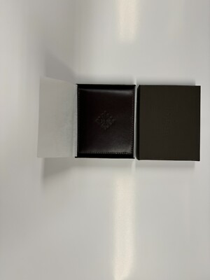 braune Herren-Geldbörse von Patek Philippe-