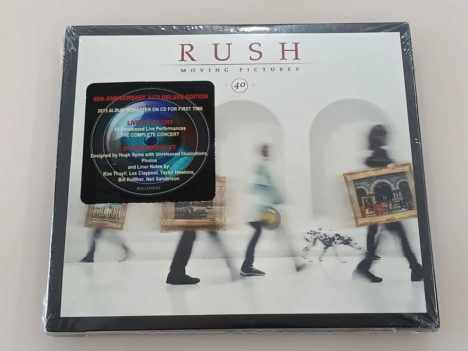 Moving Pictures (40th Anniversary) by Rush (3CD, 2022)