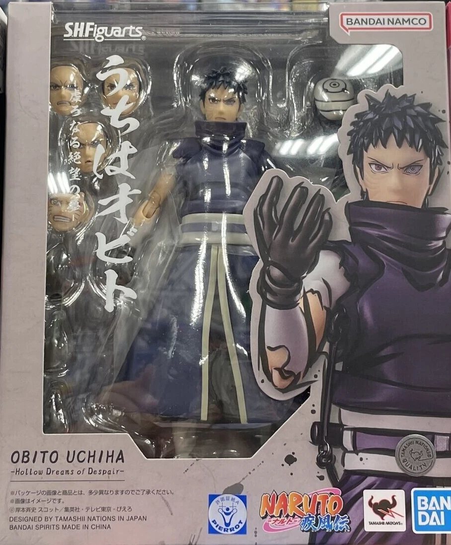 Naruto: Shippuden Obito Uchiha Hollow Dreams of Despair S.H.Figuarts Action  Figure