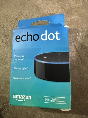 Amazon Echo Dot (2nd Generation) Smart Speaker - Black (Brand New)