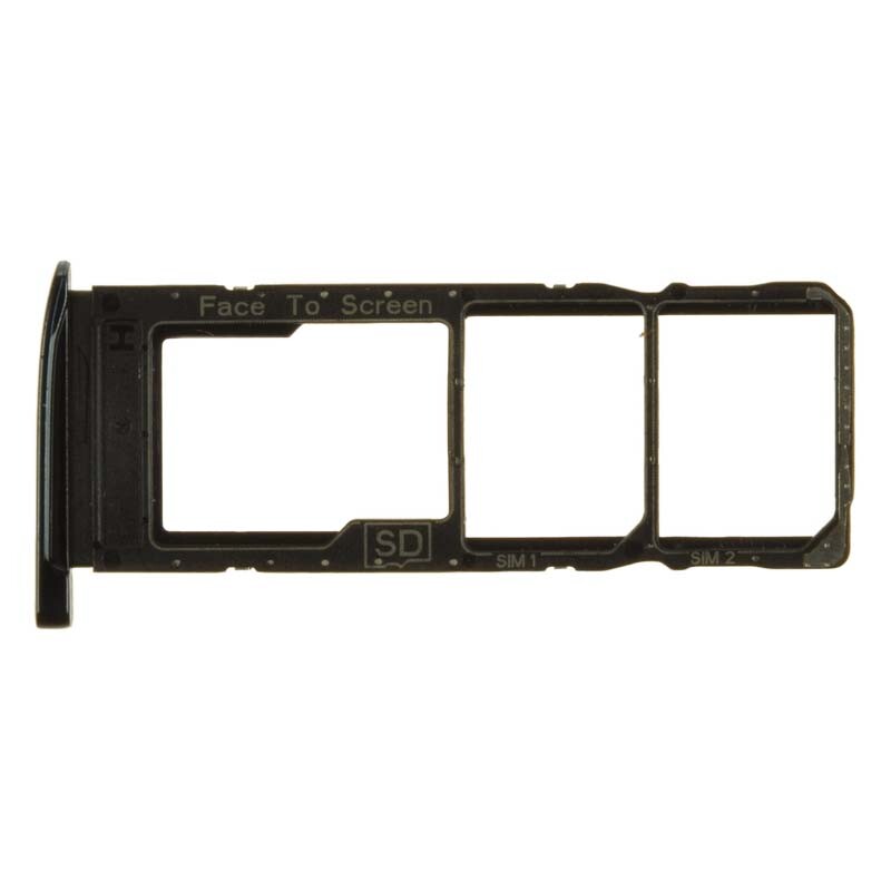 SIM Micro SD Card Tray Dual for Motorola Moto G7 G7 Plus Blue