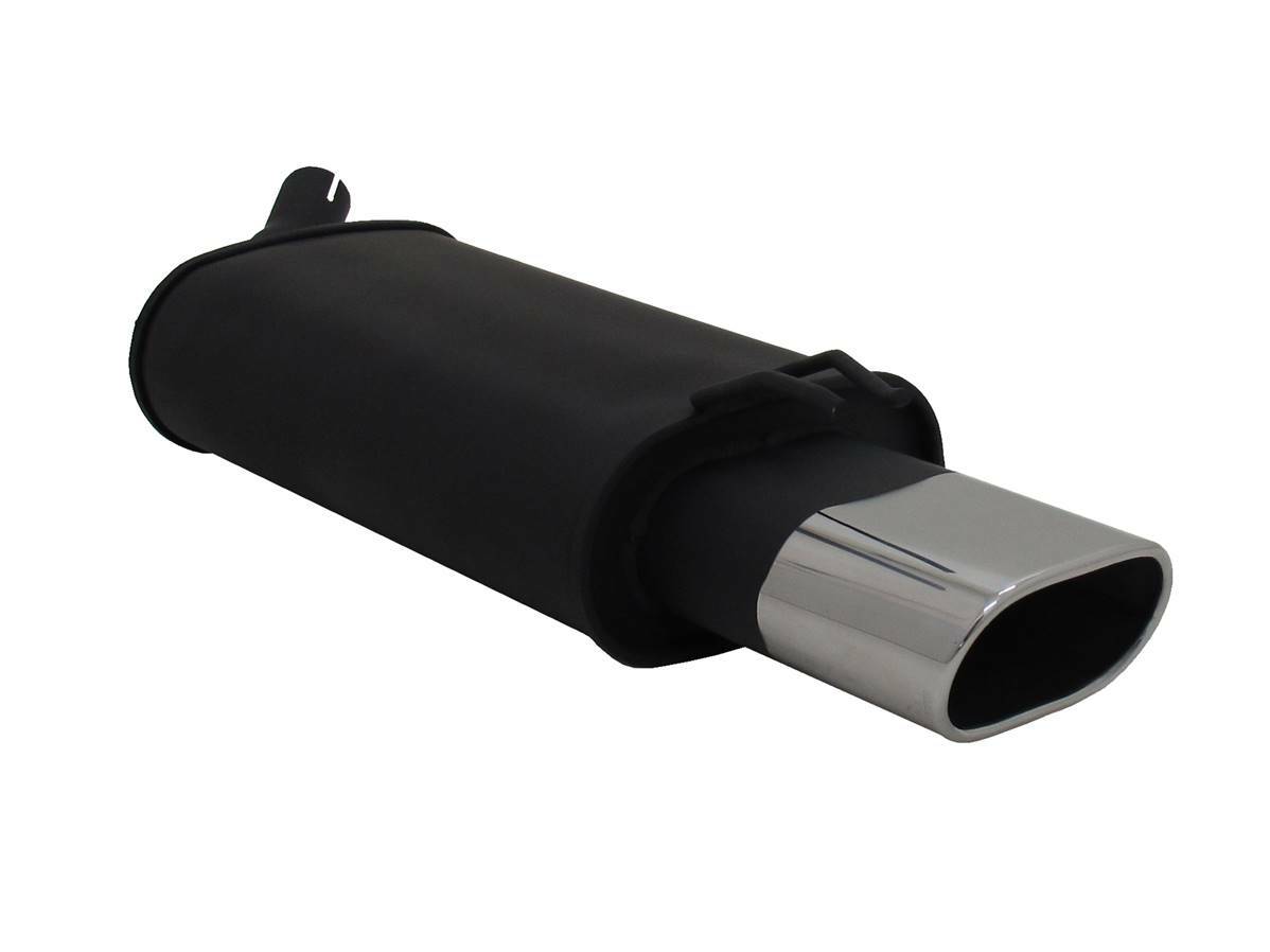 Silencieux echappement Renault Twingo 1993-2007 tube d'echappement arriere 75 x 135mm