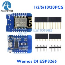1-20PCS Mini WeMos D1 ESP8266 ESP-12 WIFI 4M Bytes NodeMCU Lua Development Board
