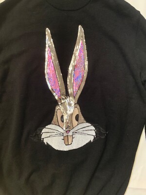 Gucci women's bugs bunny sequence black long sleeve sweater | eBay