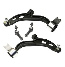 Front Lower Control Arms + Outer Tie Rods for Ford Taurus Flex Lincoln MKS MKT