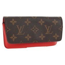 LOUIS VUITTON Monogram Etui Lunette Woody Glasses Case GI0372 LV Auth 180918M