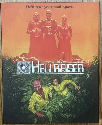 Hellraiser 1987 (Blu-Ray) w/ OOP Rare Turkey Shoot Slipcover Umbrella Ent Horror