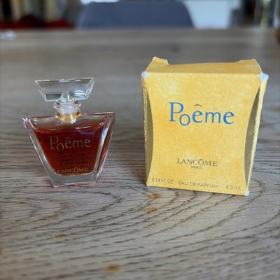 Poeme Lancome Paris 4ml EdP Original Sammler Miniatur nie genutzt mit OVP Box